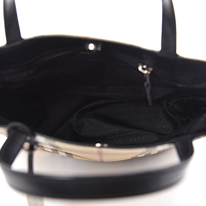 Burberry House Check Medium Tote Black 5 of 10