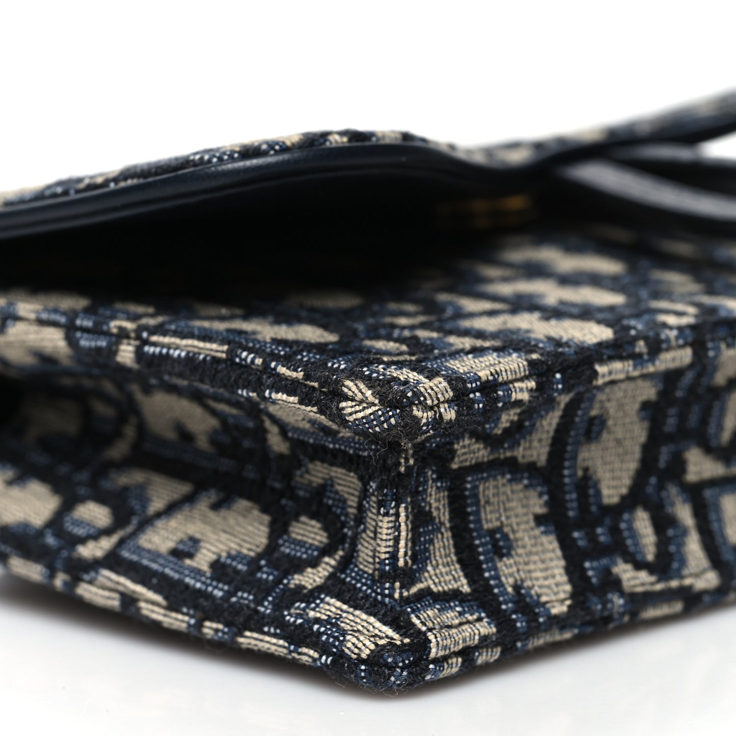 Oblique Saddle Belt Bag Blue