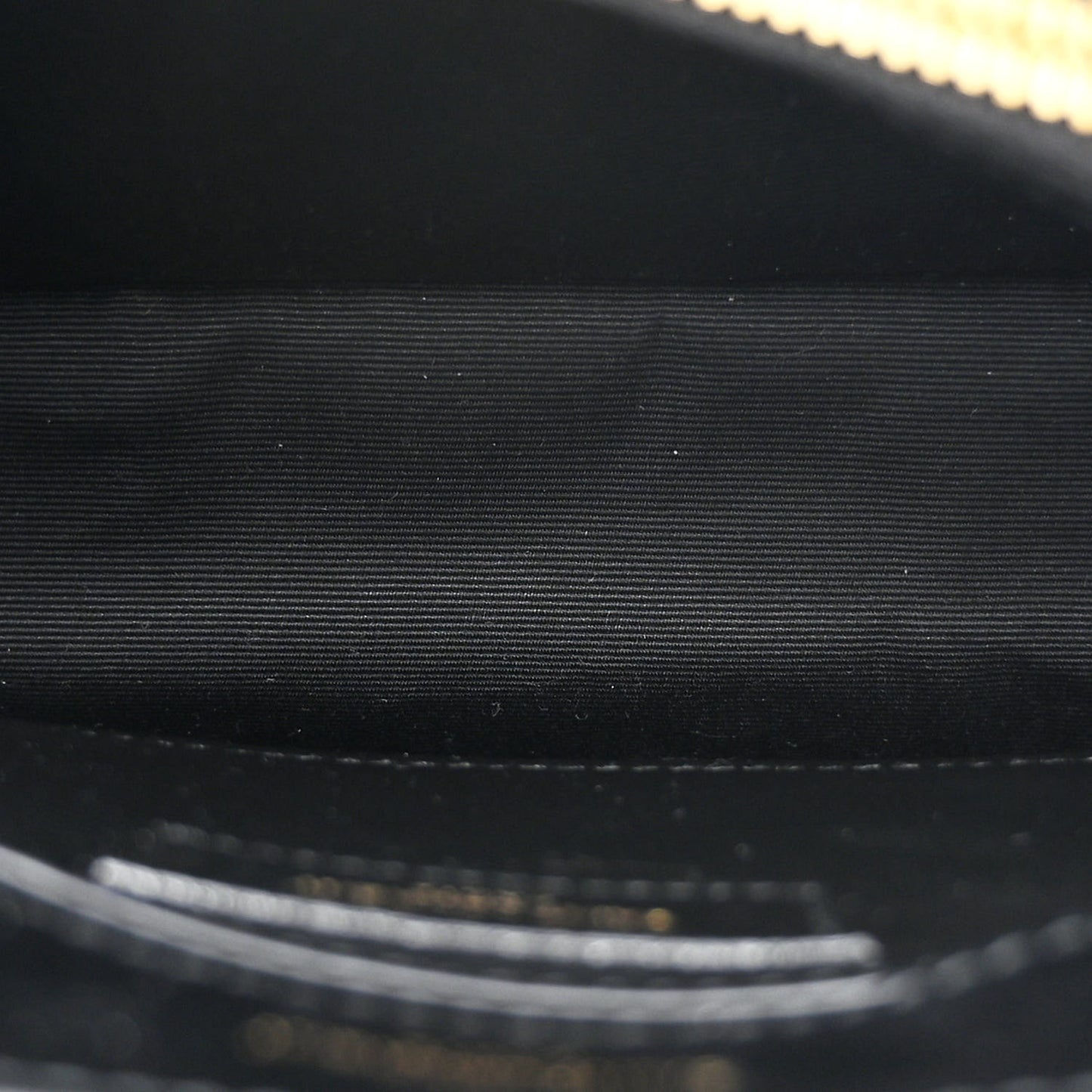 Calfskin Y Quilted Monogram Small Loulou Chain Satchel Black