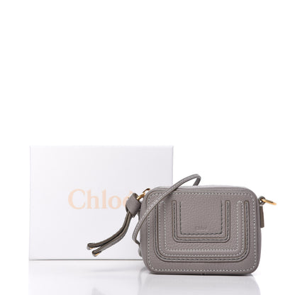 Chloe Calfskin Mini Marcie Crossbody Bag Cashmere Grey 12 of 12