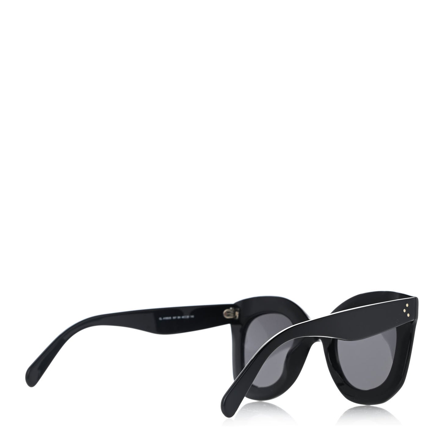Acetate Butterfly Sunglasses Black