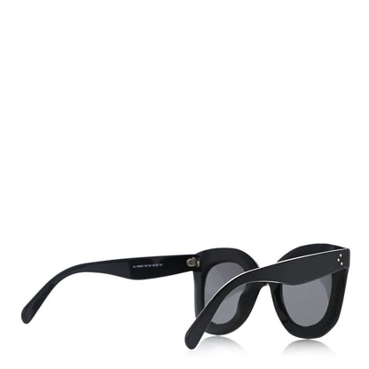 Celine Acetate Butterfly Sunglasses Black 4 of 10