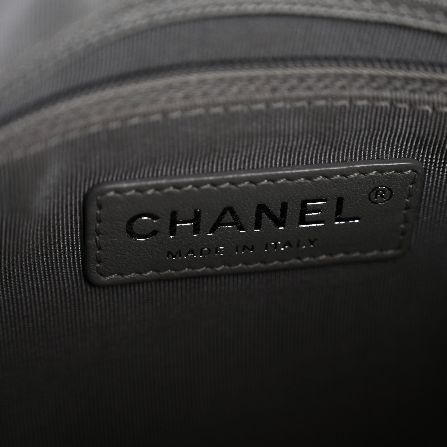 Chanel Crumpled Caviar Quilted Maxi Elastic Flap Light Brown 6 of 13