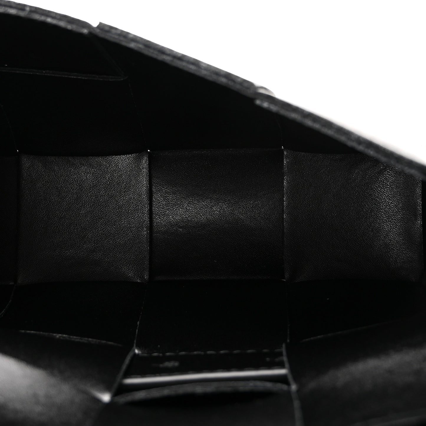 Nappa Maxi Intreccio The Belt Cassette Bag Black