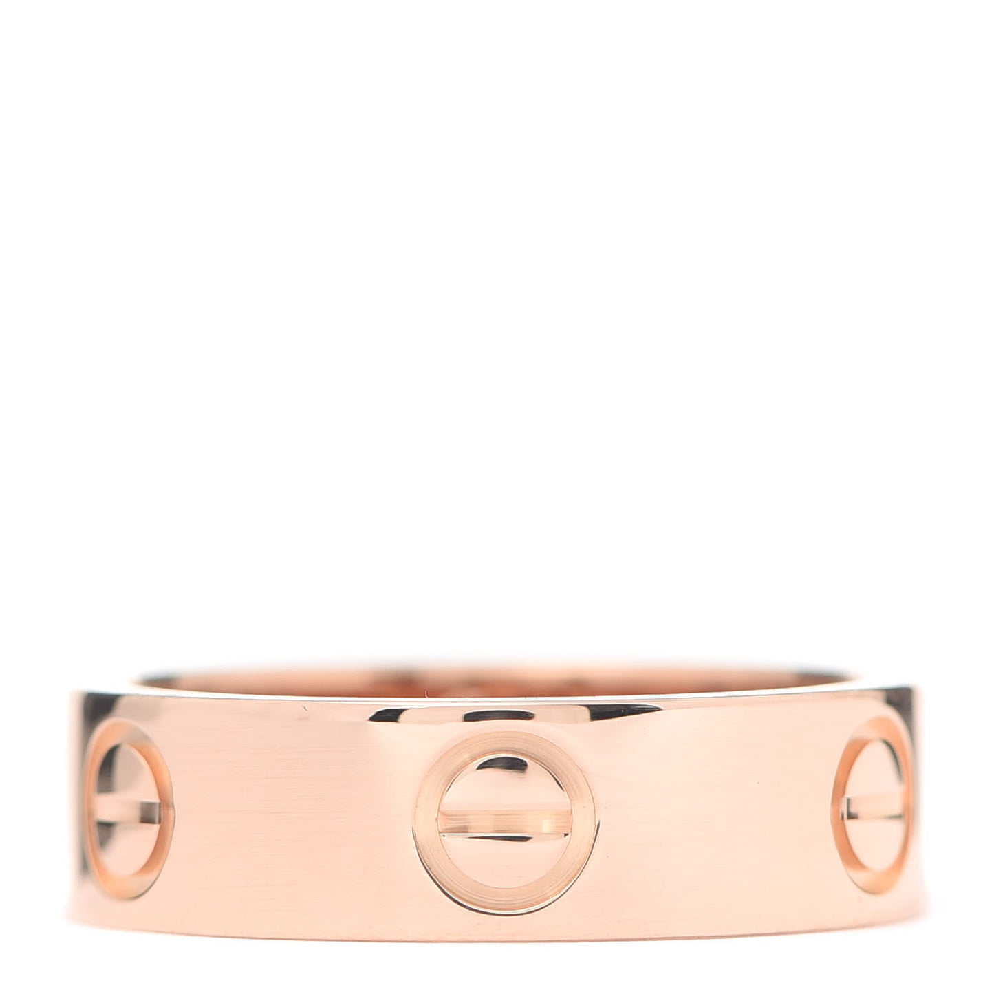 18K Pink Gold 5.5mm LOVE Ring 52 6