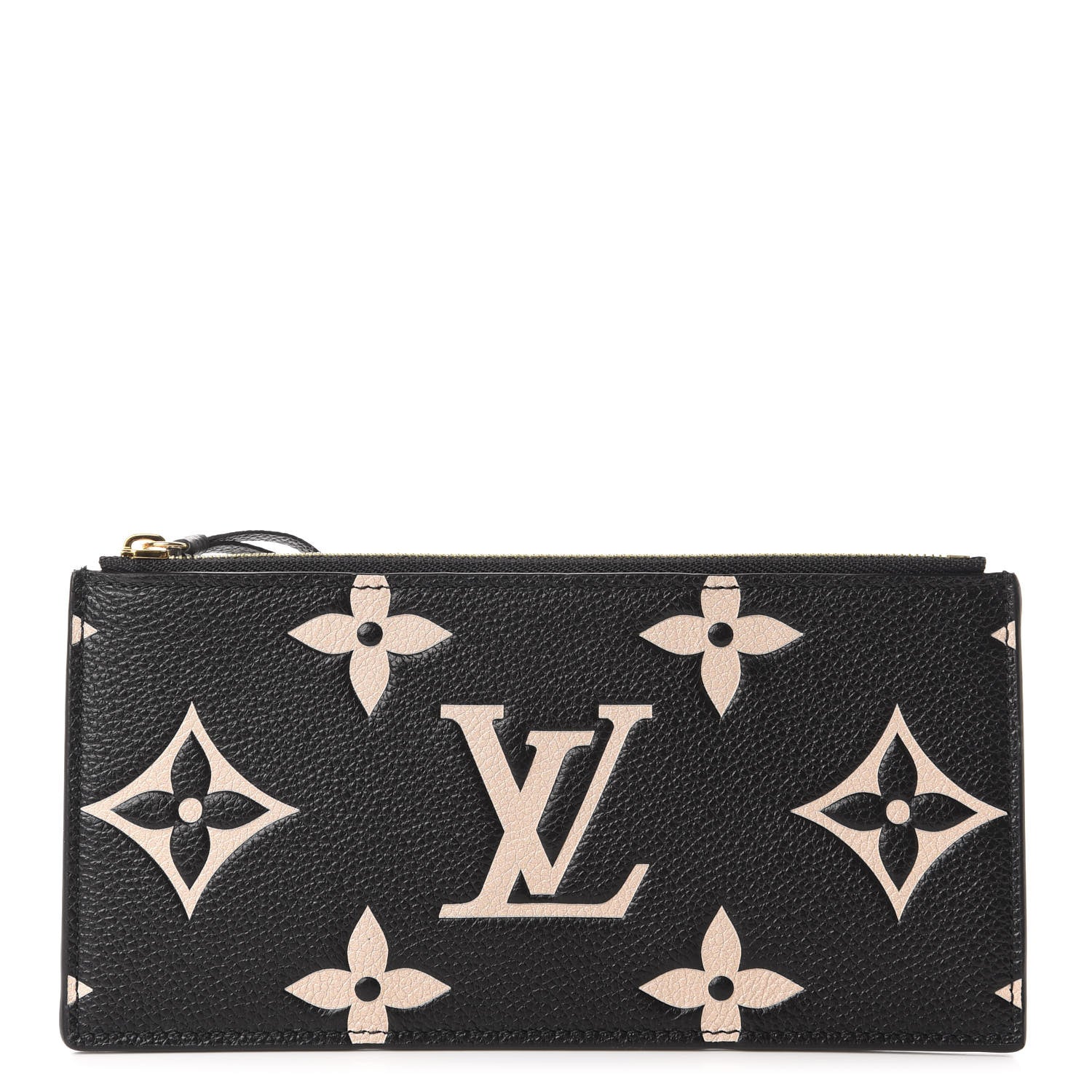 Louis Vuitton Empreinte Monogram Giant Crafty Pochette Felicie Zippered Insert Black 1 of 6