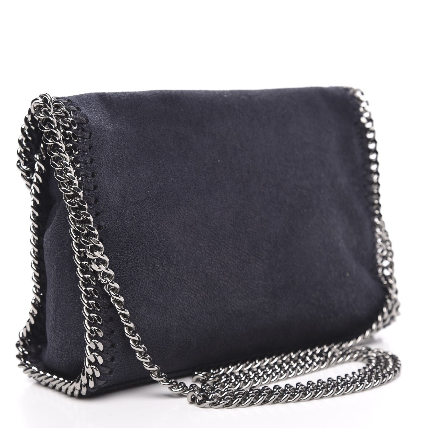 Stella McCartney Shaggy Deer Falabella Mini Crossbody Bag Lapis Navy 3 of 9