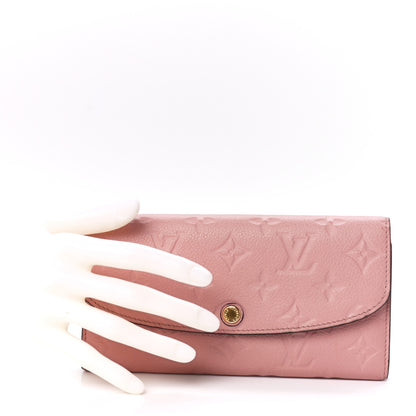 Louis Vuitton Empreinte Emilie Wallet Rose Poudre 2 of 10
