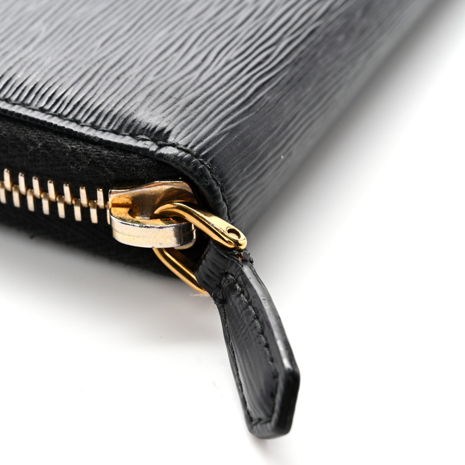 Prada Vitello Move Zip Around 6 Key Holder Black 7 of 10