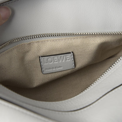 Loewe Calfskin Small Puzzle Bag White 8 of 9
