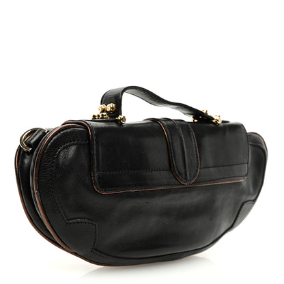 Fendi Zucca Vanity Mirror Clutch Black 3 of 10