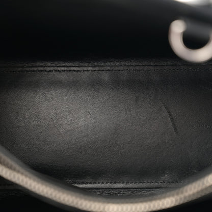 Saint Laurent Calfskin Crocodile Embossed Baby Sac De Jour Black 5 of 17