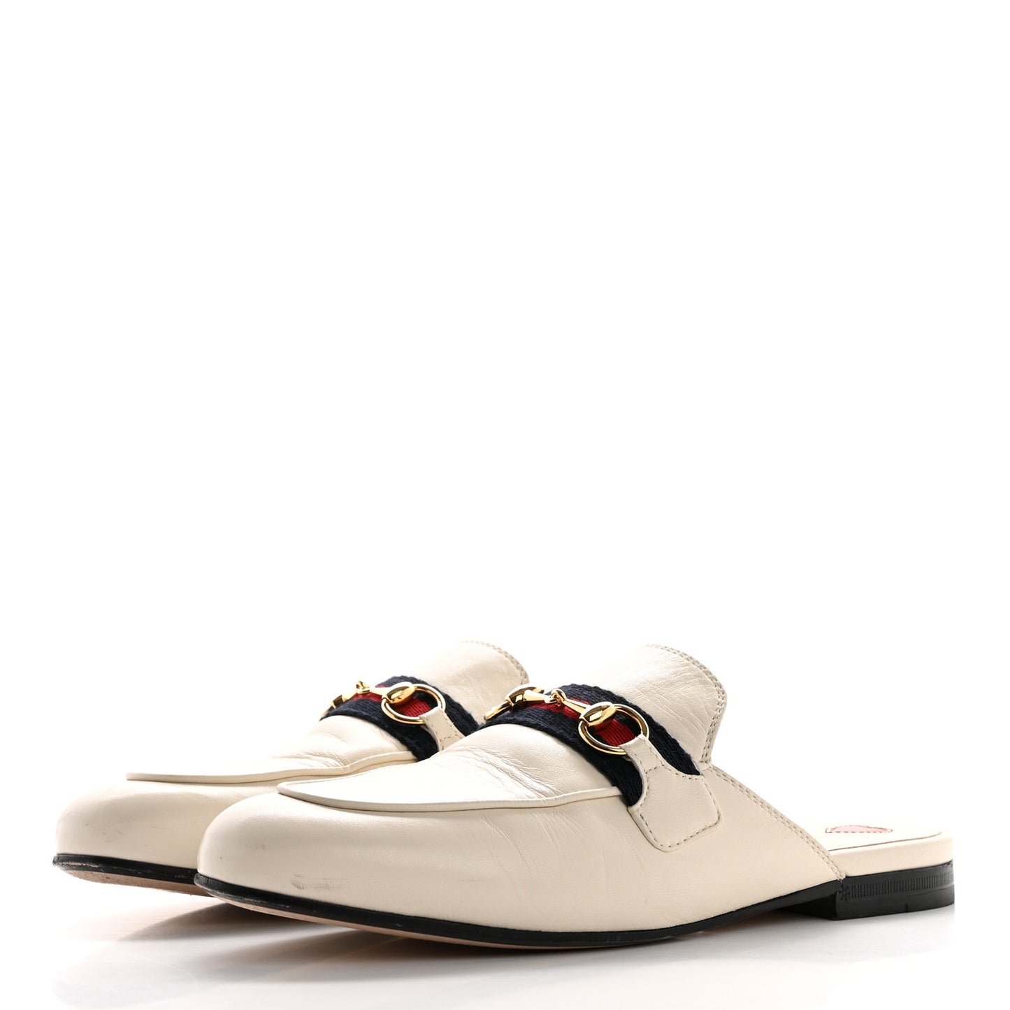 Malaga Kid Web Womens Princetown Slippers 37 Mystic White