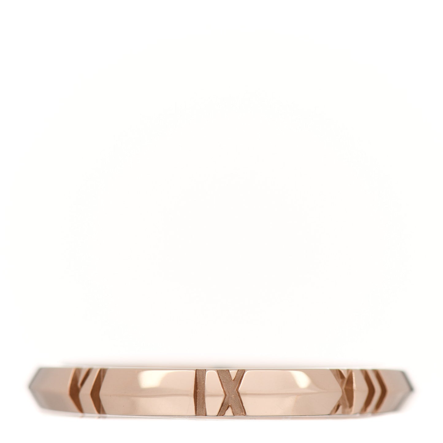 18K Rose Gold Atlas X Closed Narrow Ring 62 10