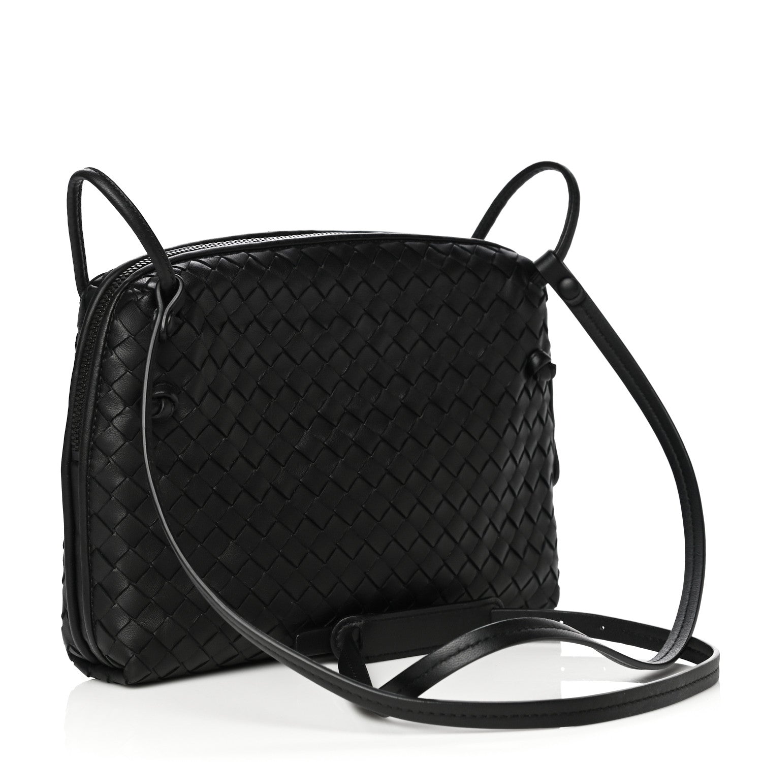 Bottega Veneta Nappa Intrecciato Nodini Bag Black 4 of 15