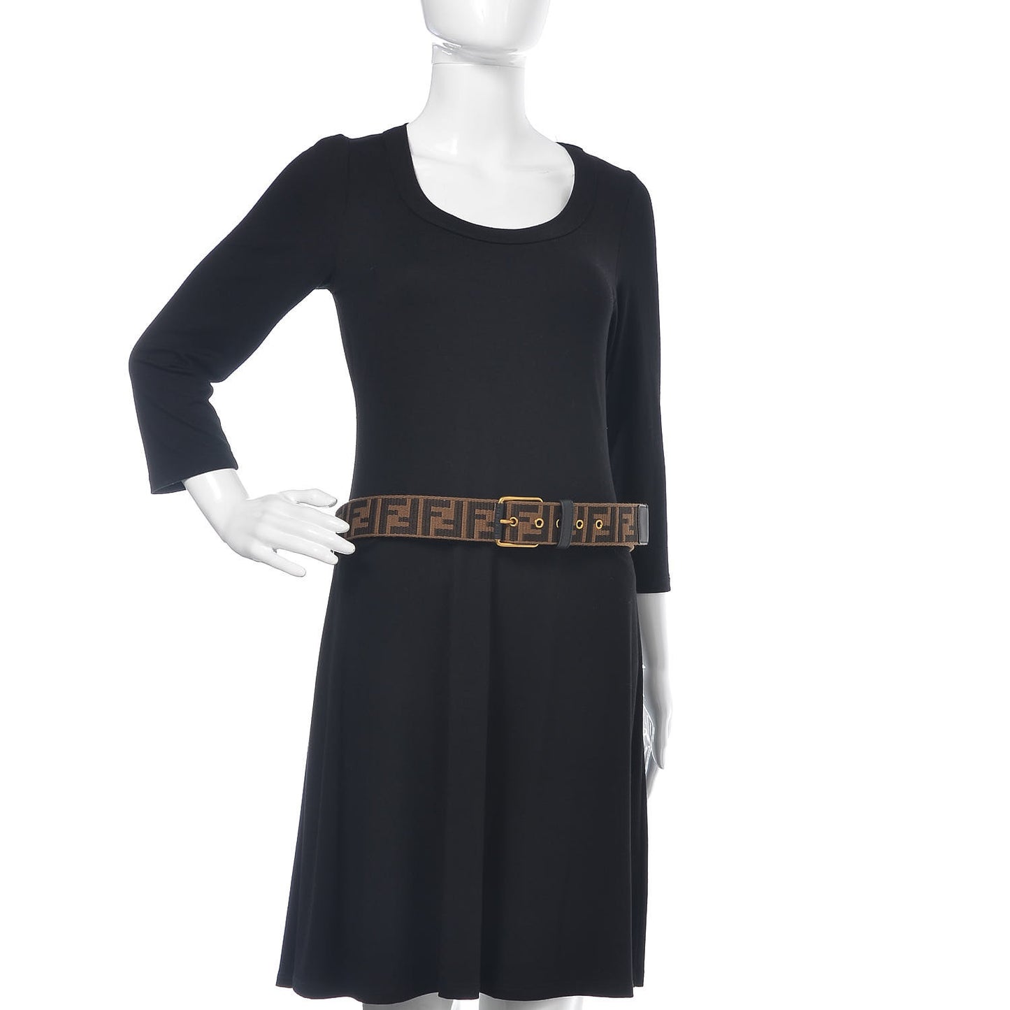 Ribbon Vitello Century FF 1974 Belt 95 38 Fango Moro