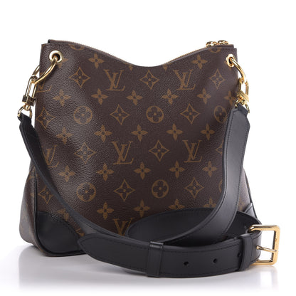 Louis Vuitton Monogram Odeon PM Black 3 of 8
