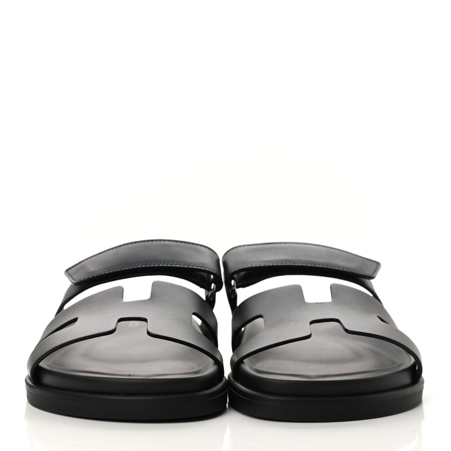 Calfskin Womens Chypre Sandals 38 Black