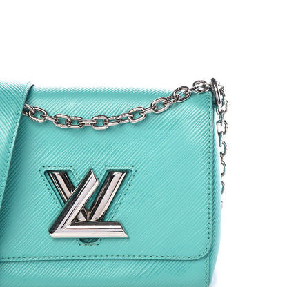 Louis Vuitton Epi Twist Shoulder Bag PM Turquoise 7 of 11