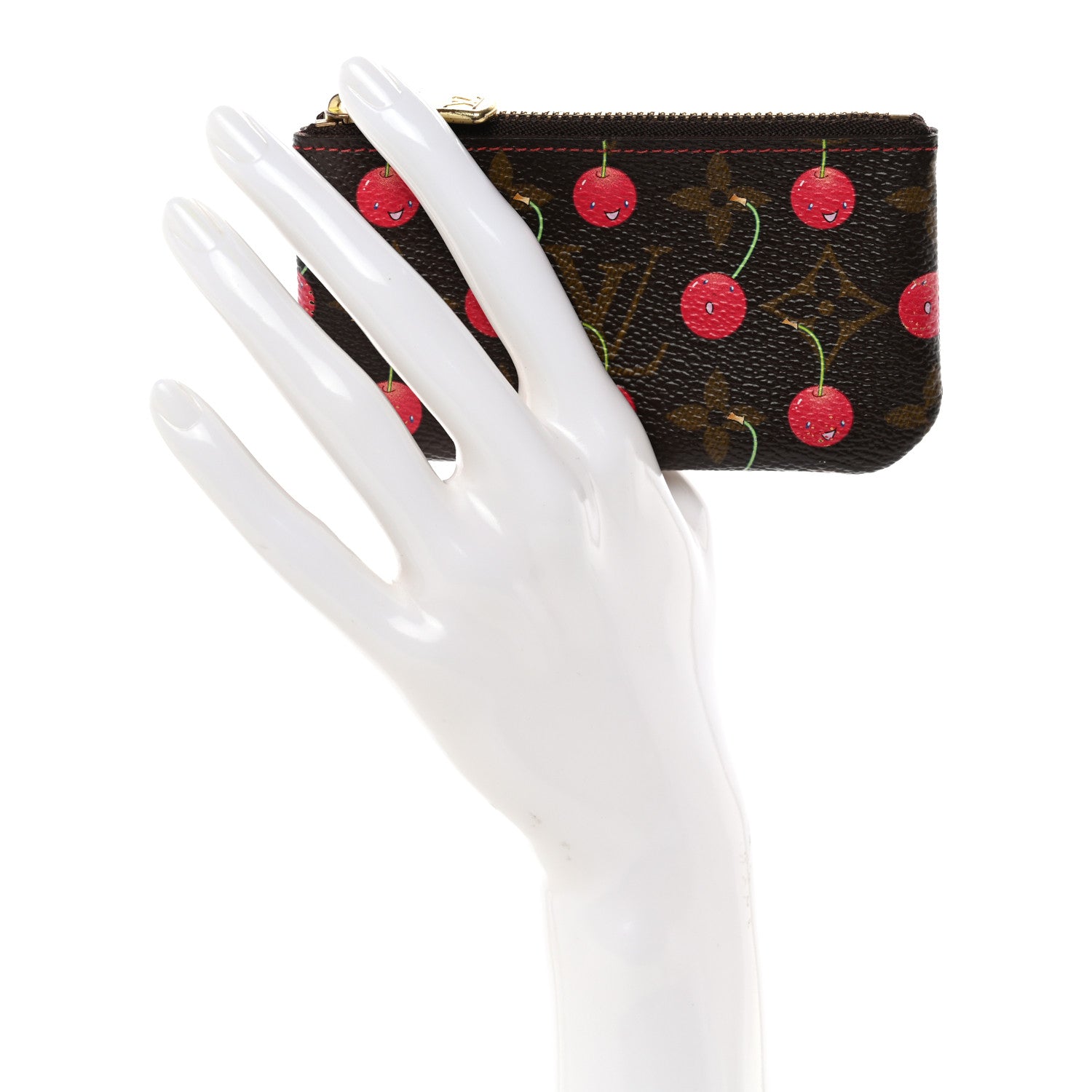 Louis Vuitton Monogram Cerises Key Pouch 2 of 6