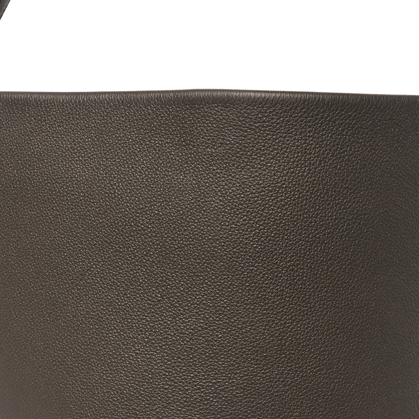 Grained Calfskin Large N/S Park Tote French Grey