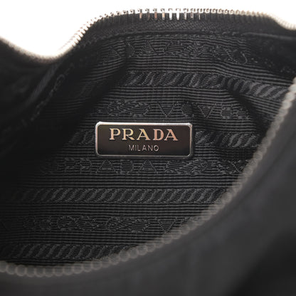 Prada Nylon Re-Edition 2005 Shoulder Bag Black 7 of 14