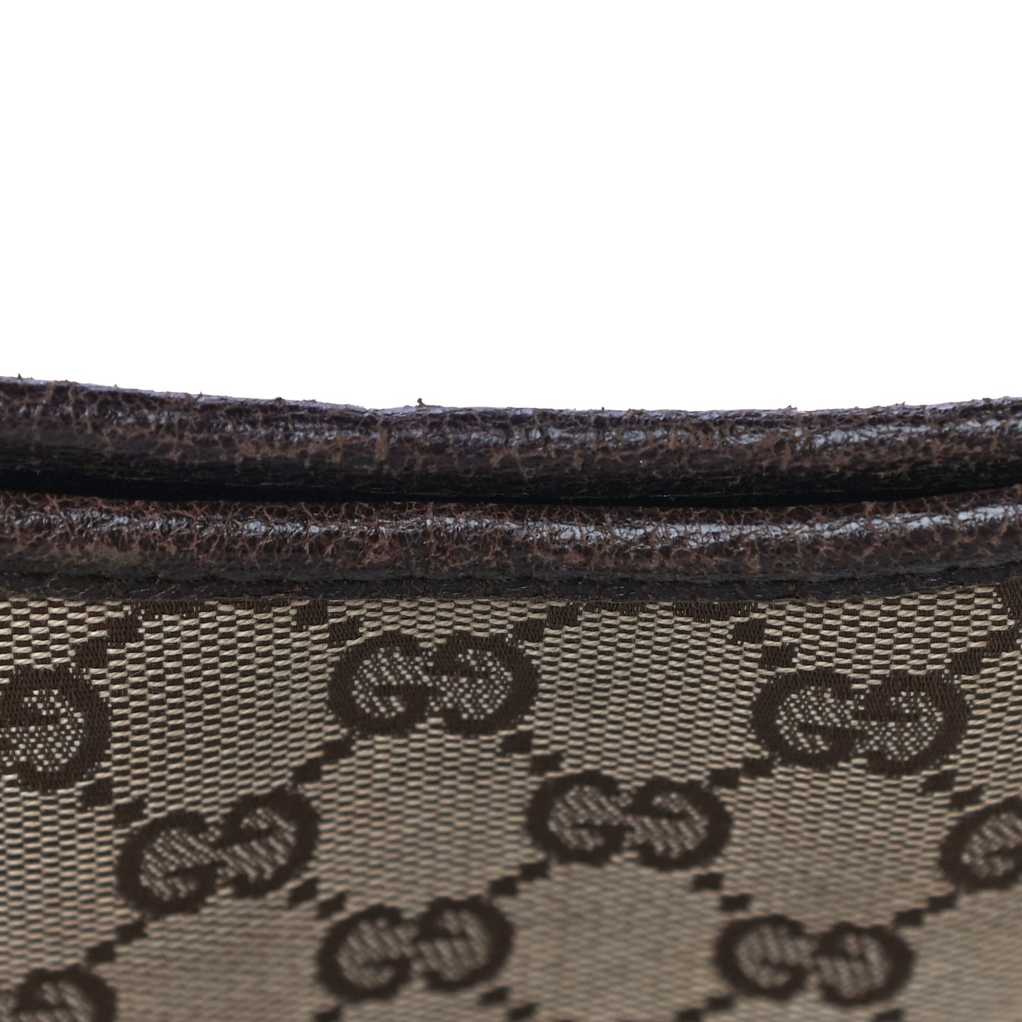 Monogram Signature Tote Dark Brown