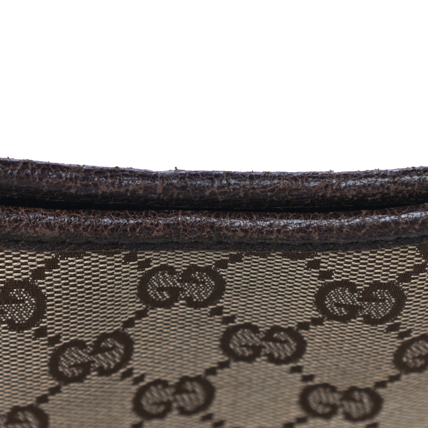 Gucci Monogram Signature Tote Dark Brown 41 of 41