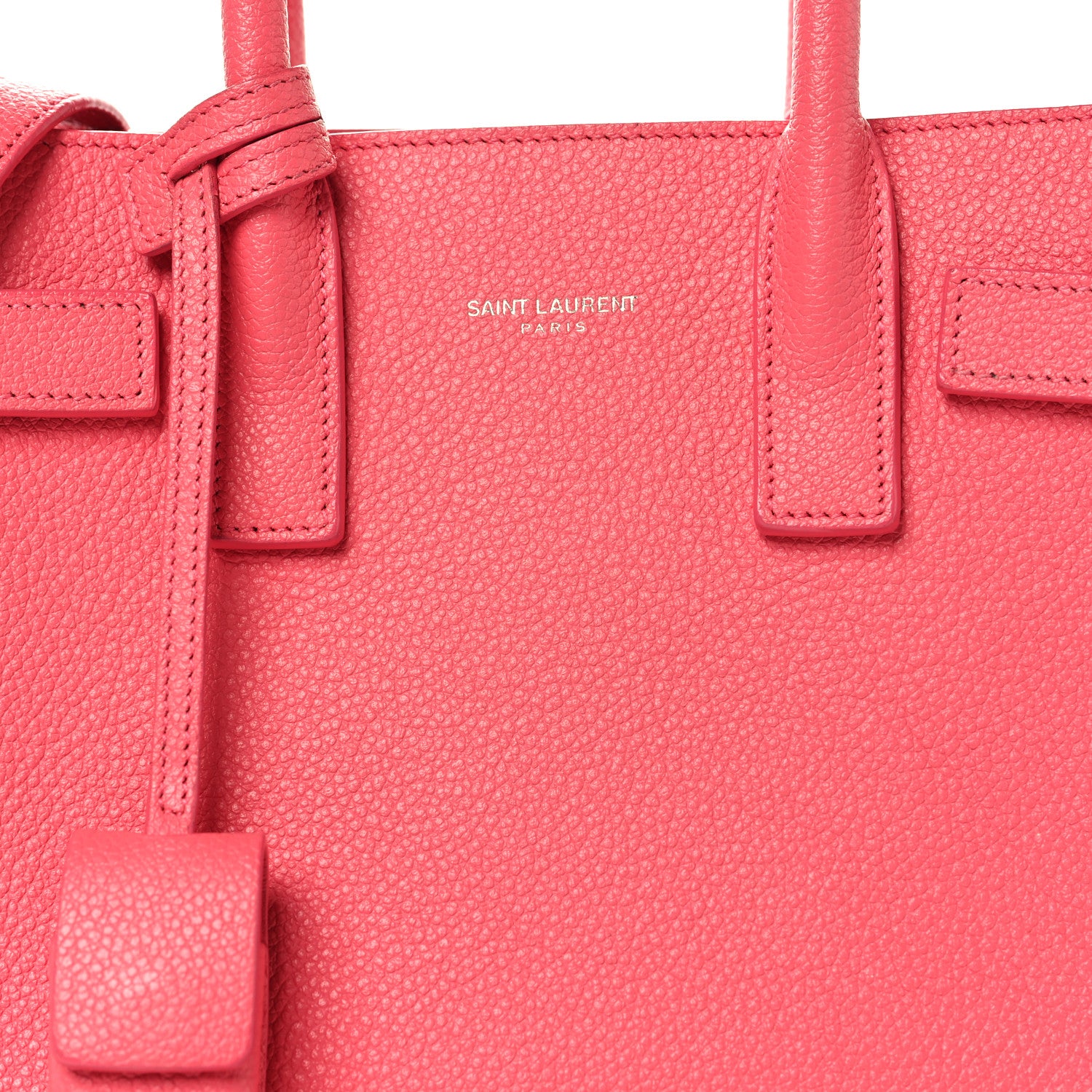 Saint Laurent Calfskin Nano Sac De Jour Rose Clair 8 of 13