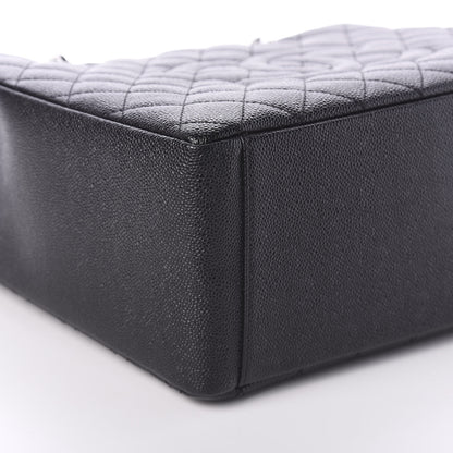 Chanel Caviar Quilted Grand Shopping Tote GST Black 9 of 10