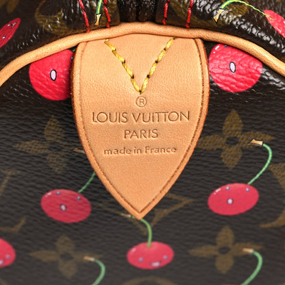 Louis Vuitton Monogram Cerises Speedy 25 6 of 9