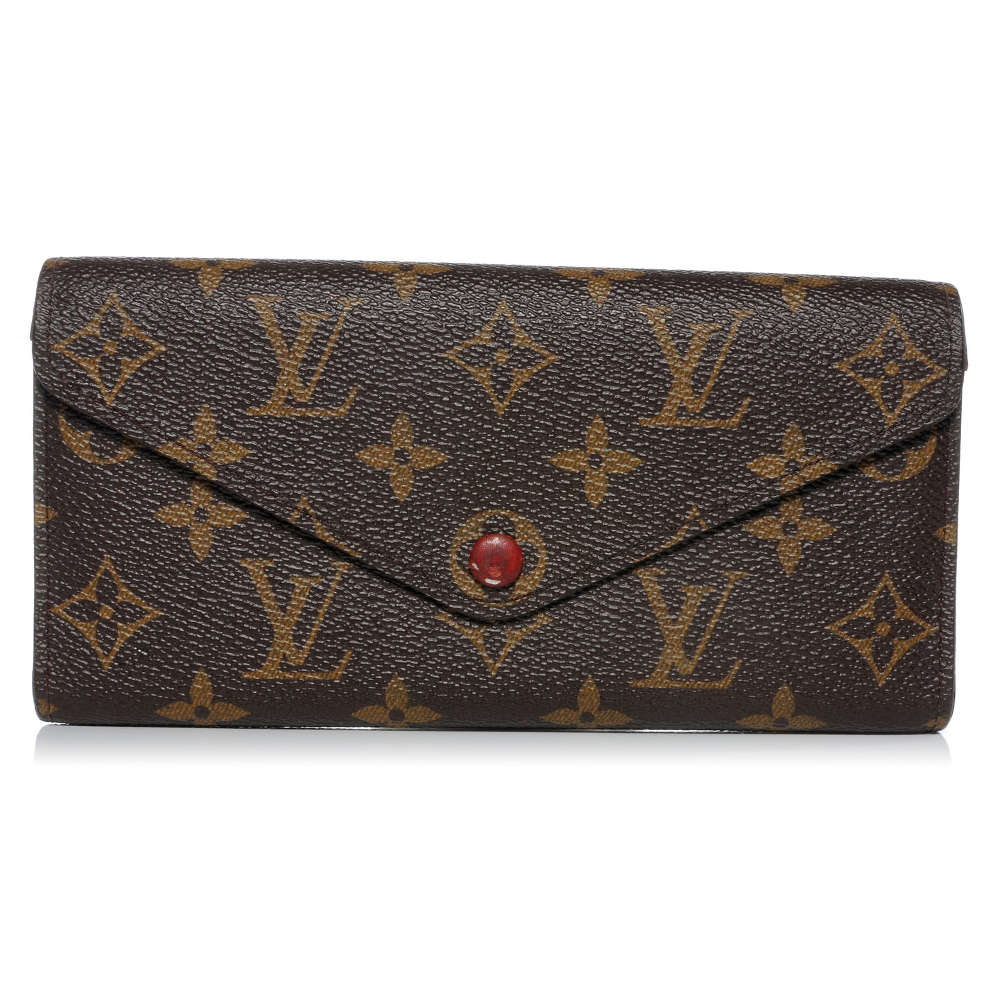 Monogram Josephine Wallet Red