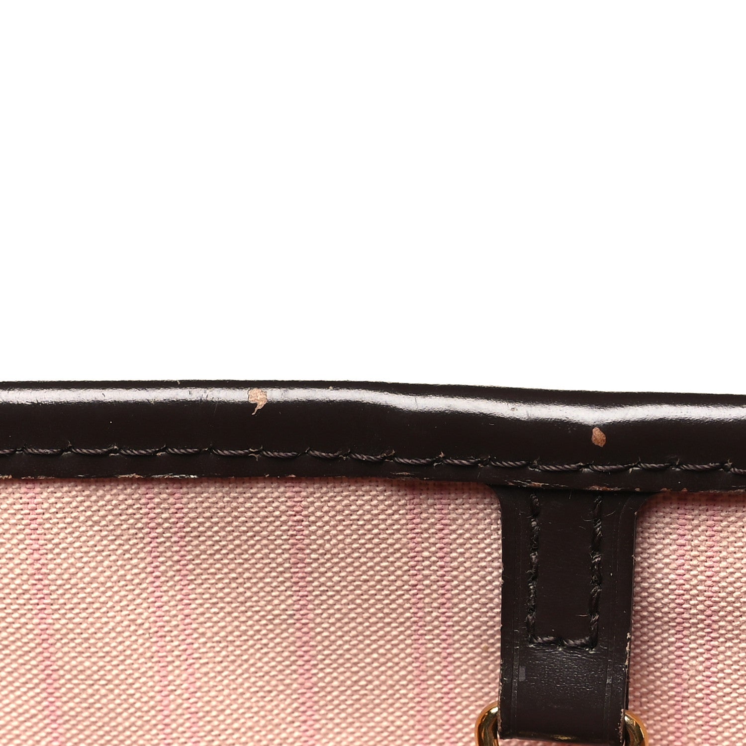 Louis Vuitton Damier Ebene Neo Neverfull MM Rose Ballerine 10 of 13