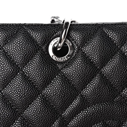 Chanel Caviar Quilted Grand Shopping Tote GST Black 8 of 10