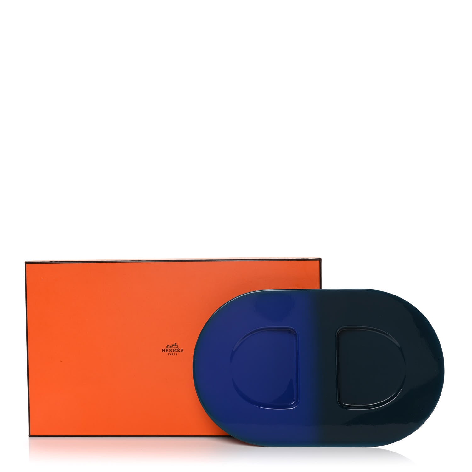 Hermes Lacquered Wood Chaine D'Ancre Change Tray 5 of 5