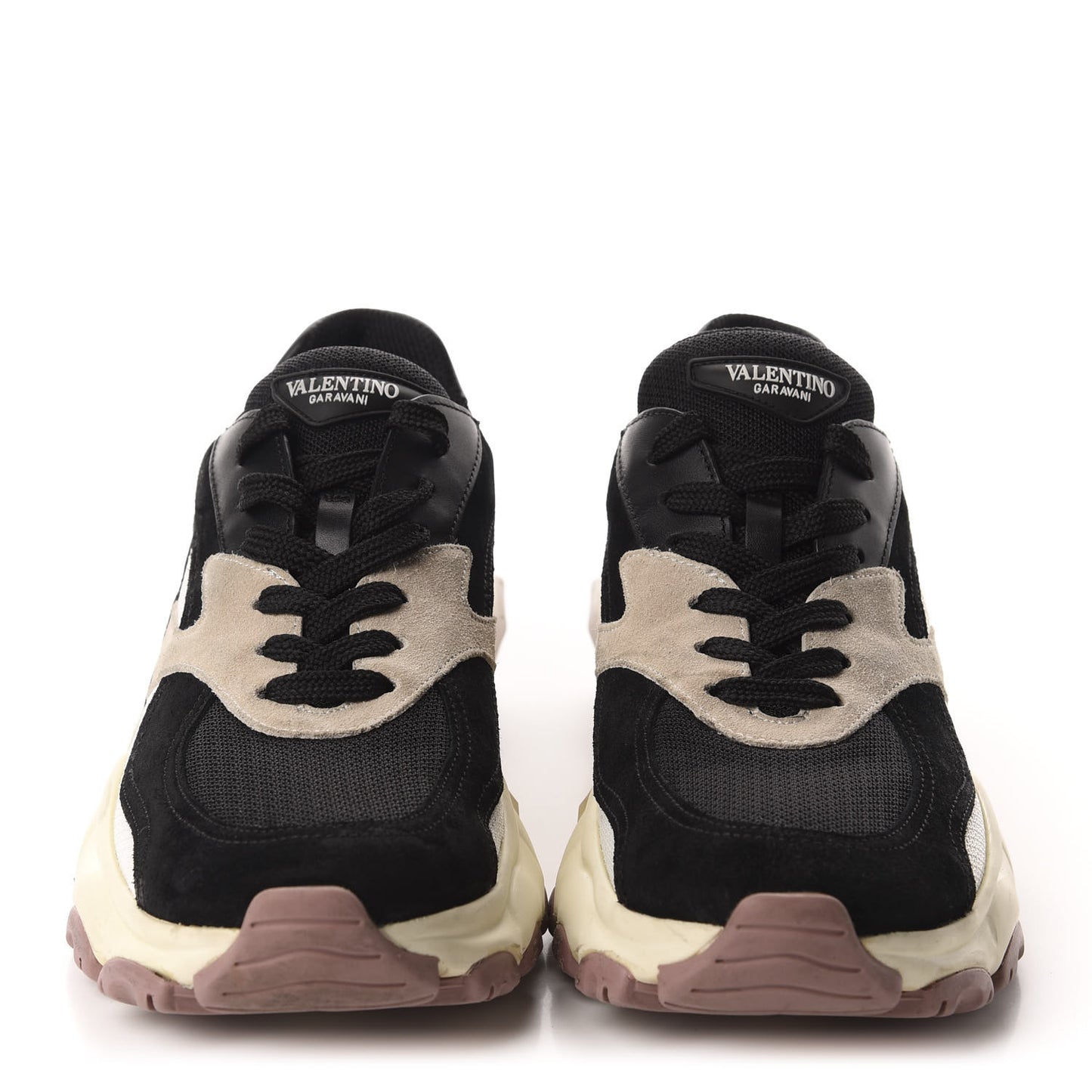 Calfskin Sprayed Womens Bounce Sneakers 40 Multicolor