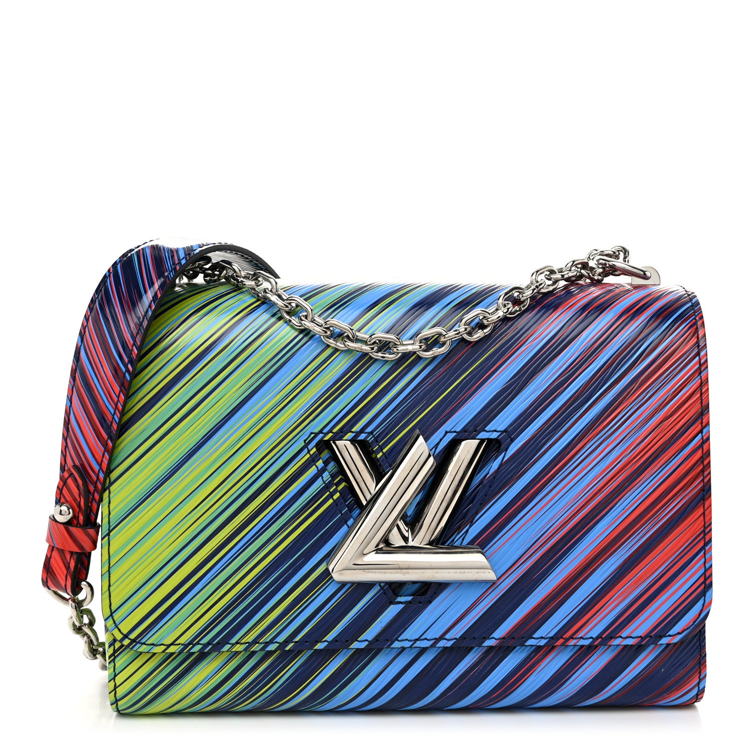 Louis Vuitton Epi Tropical Twist Shoulder Bag MM Vert Rouge 1 of 11
