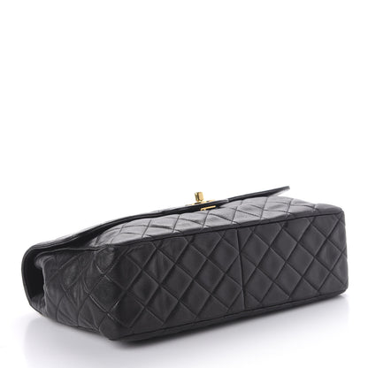 Chanel Lambskin Quilted Medium Single Flap Black 4 of 12