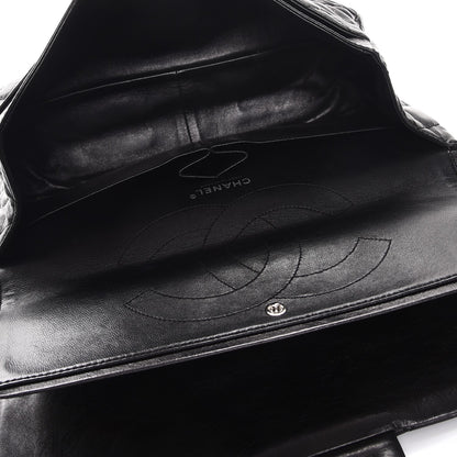 Chanel Glazed Calfskin Quilted 2.55 Reissue 227 Flap So Black 5 of 9