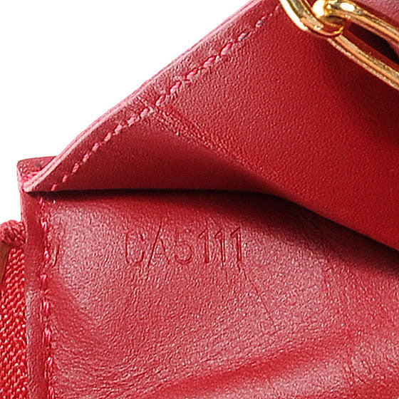 Louis Vuitton Vernis Key Pouch Pomme D'Amour 8 of 8