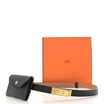 Hermes Epsom Kelly Pocket Belt Black 8 of 8