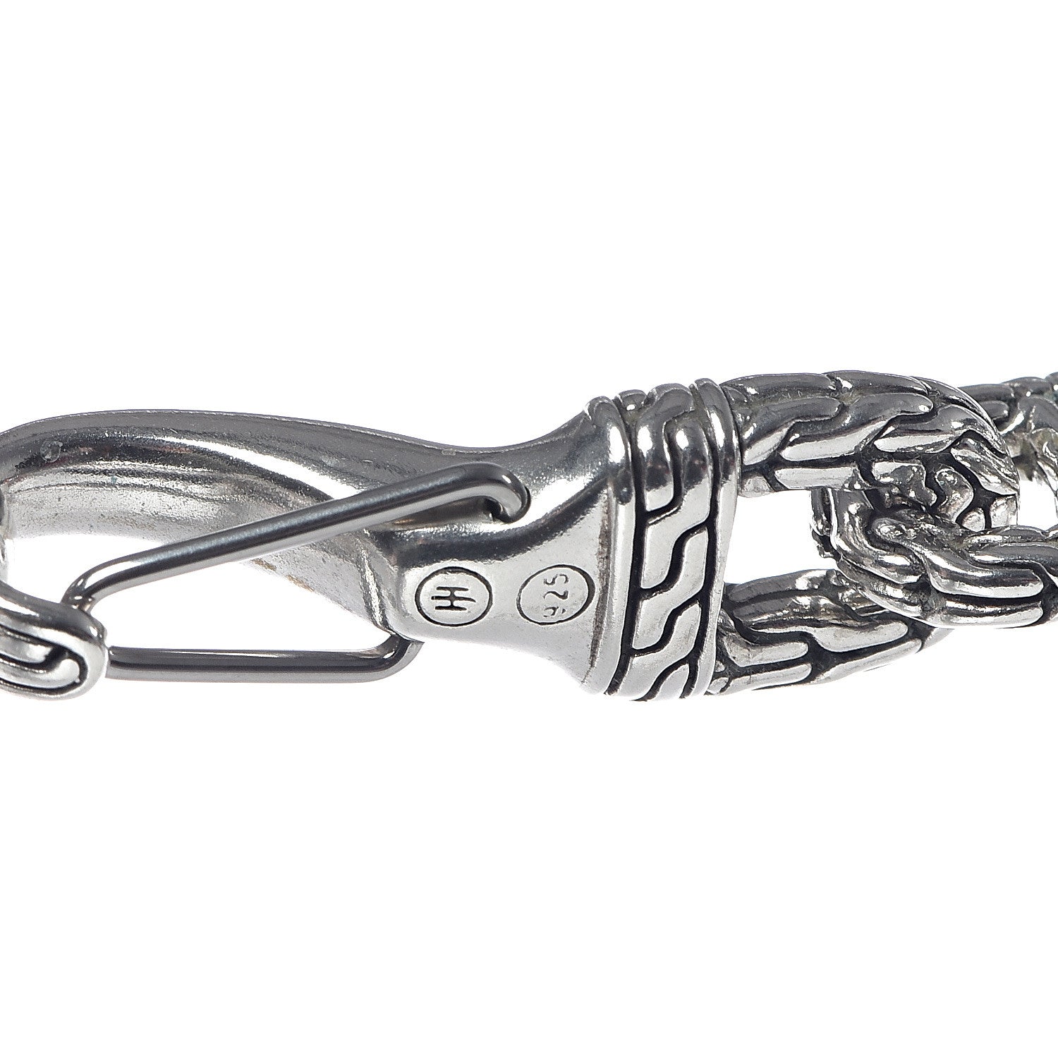 John Hardy Sterling Silver Classic Chain Interlocking Necklace 4 of 5