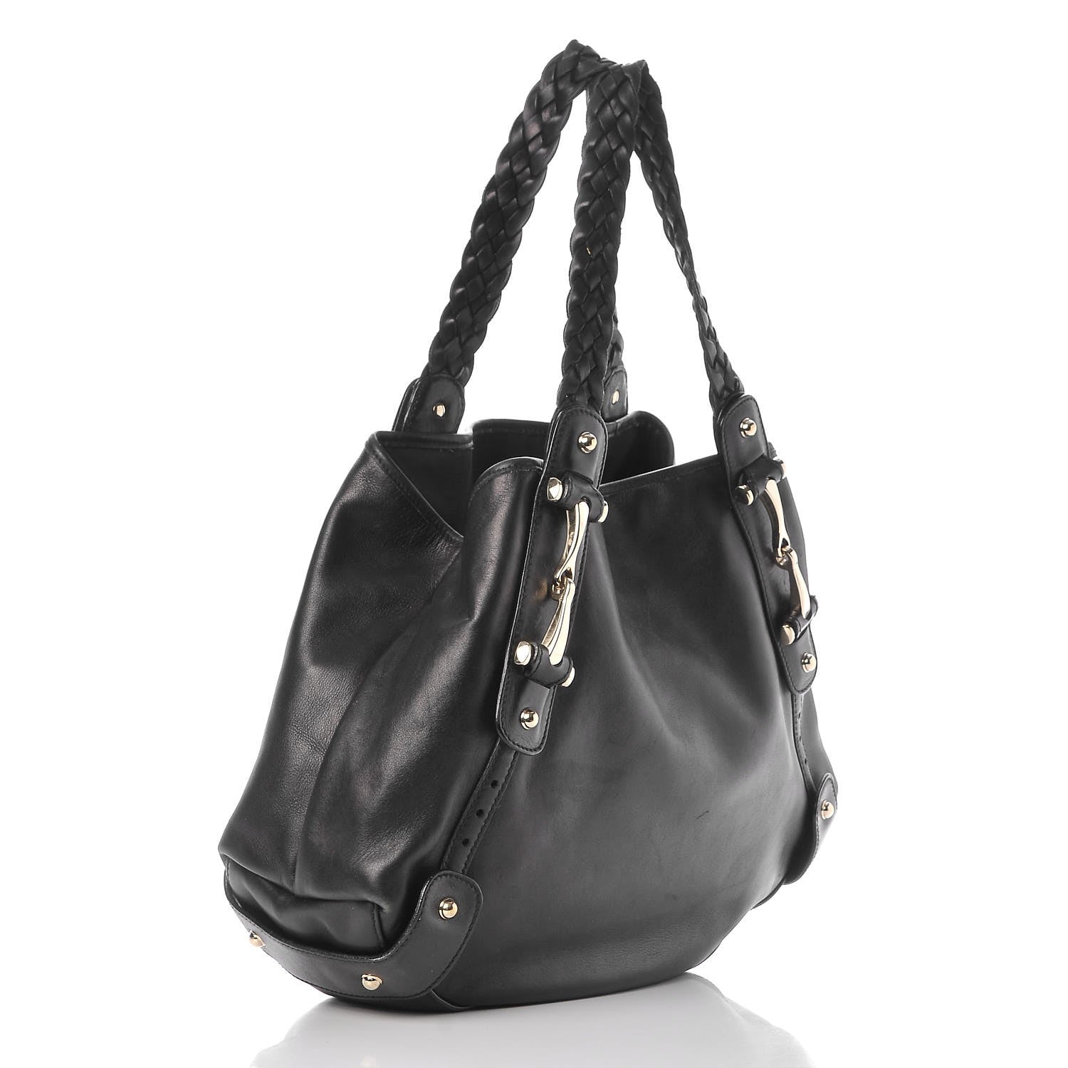Gucci Calfskin Medium Pelham Shoulder Bag Black 3 of 11