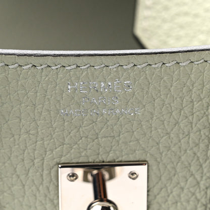 Hermes Togo Birkin 25 Gris Neve 6 of 13