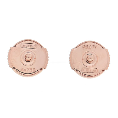 Cartier 18K Pink Gold Diamond MM D'Amour Earrings 3 of 5