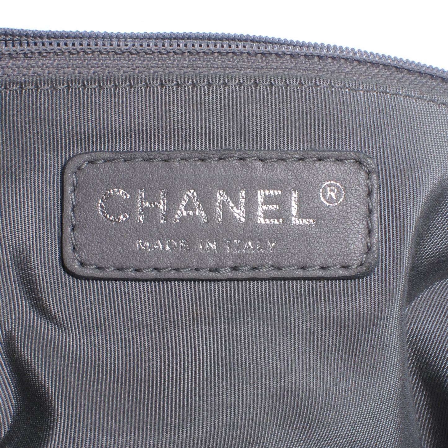 Calfskin Ultra Stitch Oversize Flap Black