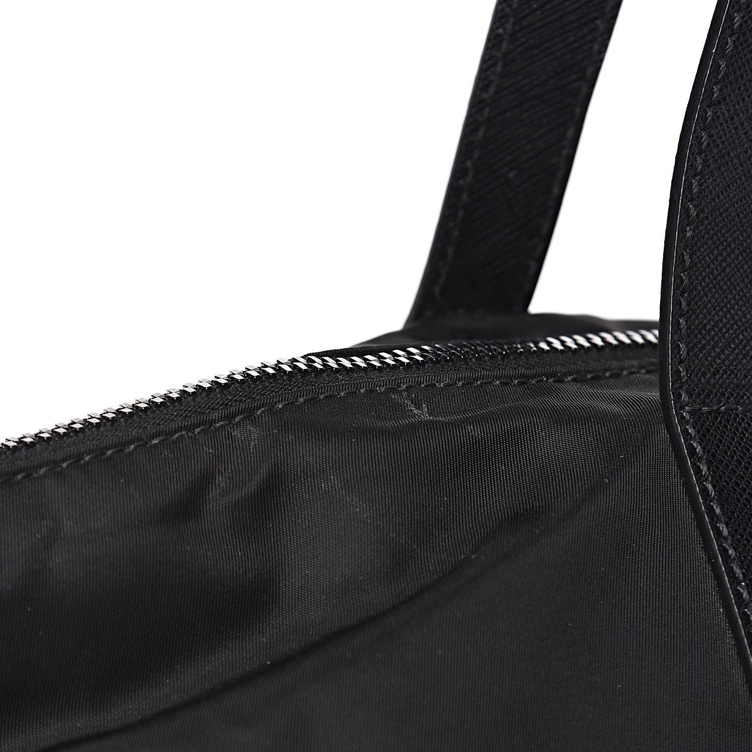 Prada X JAMES JEAN Tessuto Nylon Patch Shopping Tote Black 11 of 17