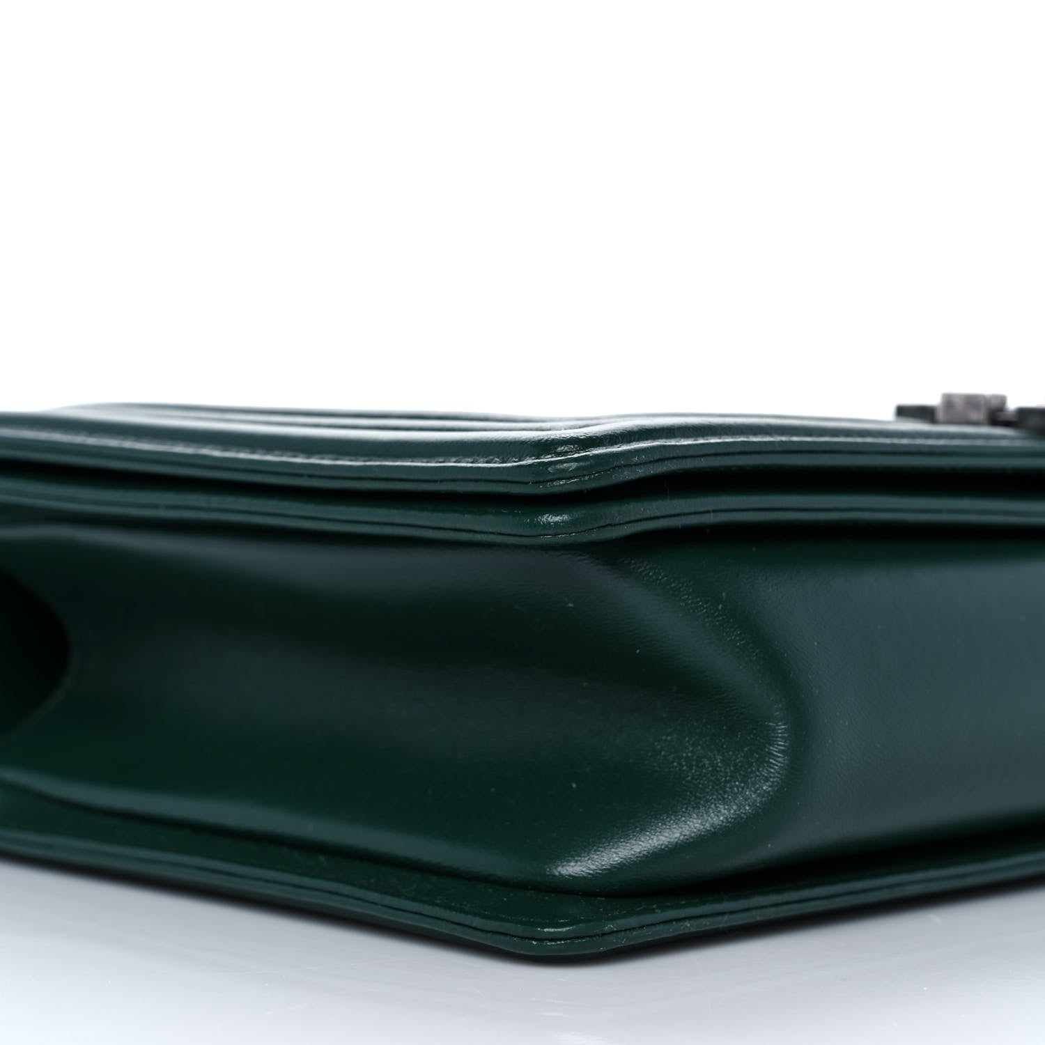 Chanel Lambskin Quilted New Medium Boy Flap Green 7 of 8