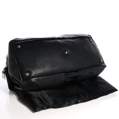 Saint Laurent Calfskin Patent Medium Easy Sac Black 4 of 9