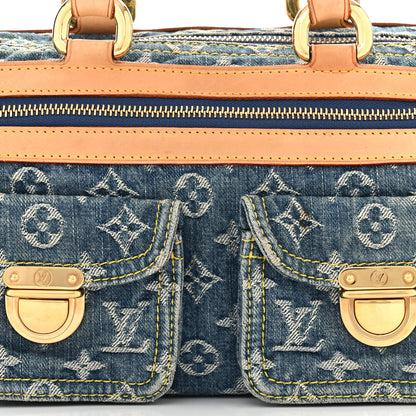 Louis Vuitton Monogram Denim Neo Speedy Blue 7 of 13